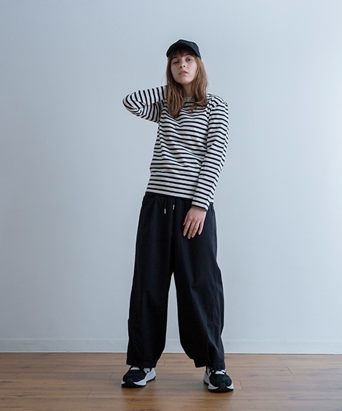 長袖Tシャツ レディース ベーシック クルーネック 日本製 無地 売れ筋商品|||A.U.G. relaxing オーグ リラクシング 803402 長袖Tシャツ レディース ベーシック クルーネック 日本製 無地