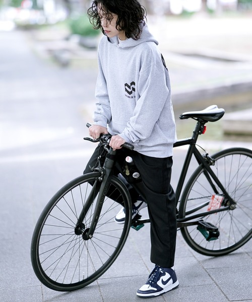 RAD CHILL OFF THE HOOK(ラッドチルオブザフック)の「RAD CHILL OFF THE HOOK ラッドチルオブザフック RHOMBUS LOGO パーカー(パーカー・レディース・ホワイト/ブラック/杢グレー・MEDIUM/LARGE)」の11枚目の写真