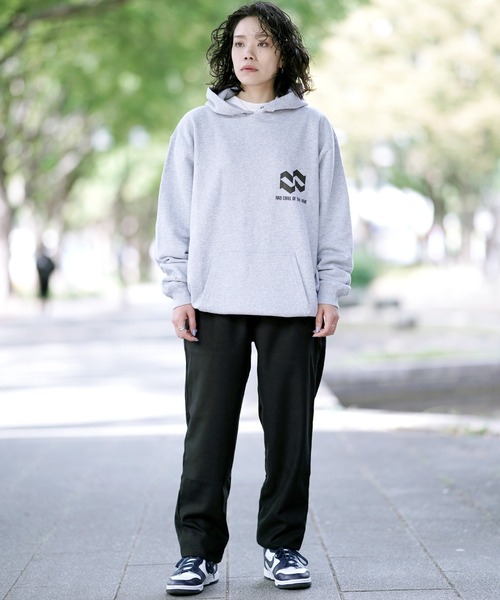 RAD CHILL OFF THE HOOK(ラッドチルオブザフック)の「RAD CHILL OFF THE HOOK ラッドチルオブザフック RHOMBUS LOGO パーカー(パーカー・レディース・ホワイト/ブラック/杢グレー・MEDIUM/LARGE)」の14枚目の写真