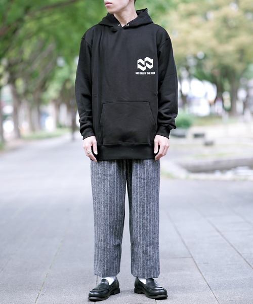 RAD CHILL OFF THE HOOK(ラッドチルオブザフック)の「RAD CHILL OFF THE HOOK ラッドチルオブザフック RHOMBUS LOGO パーカー(パーカー・レディース・ホワイト/ブラック/杢グレー・MEDIUM/LARGE)」の18枚目の写真