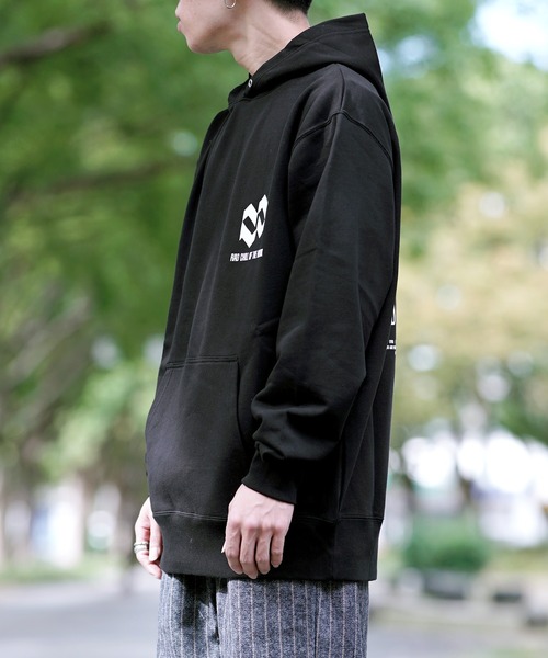 RAD CHILL OFF THE HOOK(ラッドチルオブザフック)の「RAD CHILL OFF THE HOOK ラッドチルオブザフック RHOMBUS LOGO パーカー(パーカー・レディース・ホワイト/ブラック/杢グレー・MEDIUM/LARGE)」の20枚目の写真