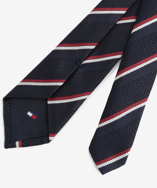 TOMMY HILFIGER(トミーヒルフィガー)の「レジメンタルストライプネクタイ(ネクタイ・キッズ・マルチ・FREE)」の2枚目の写真