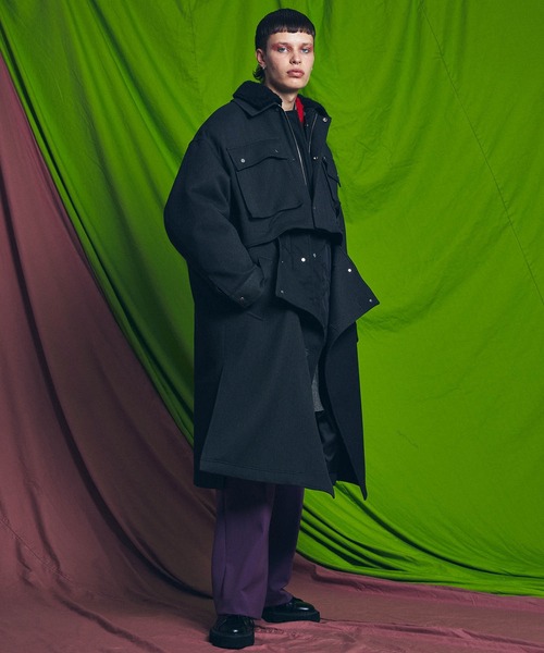 MAISON SPECIAL（メゾンスペシャル）の「《ユニセックスアイテム》【SPECIAL SHOES FACTORY コラボ】東京産タンクソールモンキーブーツ 【MAISON SPECIAL/メゾンスペシャル】（ブーツ・メンズ・ブラック・25.5/26.5/27.5/24.5/23.5）」の12枚目の写真