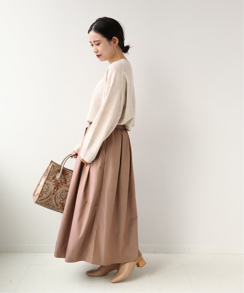 Simplicite(サンプリシテ)の「《追加》ソフトタッチ タフタスカート◆(スカート・レディース・ブラック/ピンク/ブルー系その他/ベージュ・FREE)」の19枚目の写真