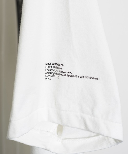 JANESMITH（ジェーンスミス）の「JANESMITH ジェーンスミス / LUCIEN NOLLIE HEEL SHORT SLEEVE T-SHIRT グラフィックプリントビッグシルエットTシャツ / 22SCT-#121S-MO（Tシャツ/カットソー・レディース・ブラック/ホワイト・MEDIUM/LARGE/SMALL/X-LARGE）」の6枚目の写真