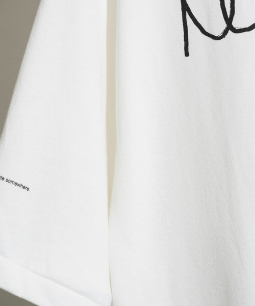 JANESMITH（ジェーンスミス）の「JANESMITH ジェーンスミス / LUCIEN NOLLIE HEEL SHORT SLEEVE T-SHIRT グラフィックプリントビッグシルエットTシャツ / 22SCT-#121S-MO（Tシャツ/カットソー・レディース・ブラック/ホワイト・MEDIUM/LARGE/SMALL/X-LARGE）」の9枚目の写真