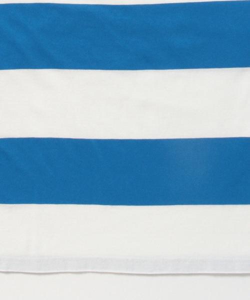 BEAMS BOY（ビームスボーイ）の「BEAMS BOY / 9cm ボーダー ビッグ Tシャツ 15SS（Tシャツ/カットソー・レディース・レッド/イエロー/ブルー・ONE SIZE）」の11枚目の写真