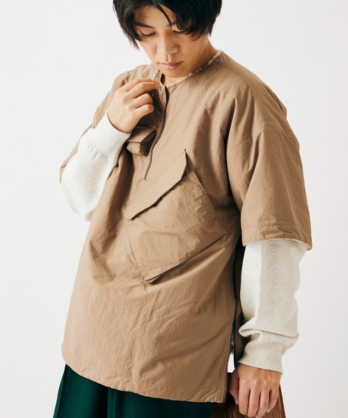 Columbia Black Label（コロンビアブラックレーベル）の「【COLUMBIA BLACK LABEL × JS】別注 半袖リバーシブル ボア プルオーバー（ブルゾン・メンズ・ブラック/ブラウン/モカ・M/L）」の16枚目の写真