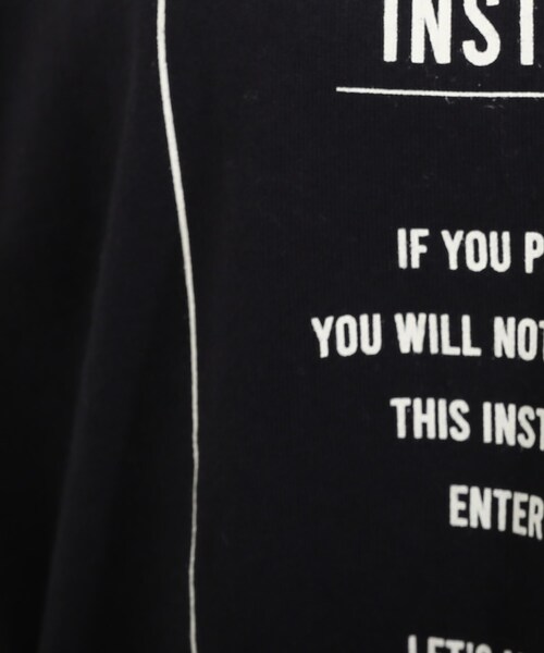 SHOO・LA・RUE（シューラルー）の「◆プリントロンT（Tシャツ/カットソー・レディース・ブラック/ナチュラル/ベビーピンク・03/02/04）」の12枚目の写真