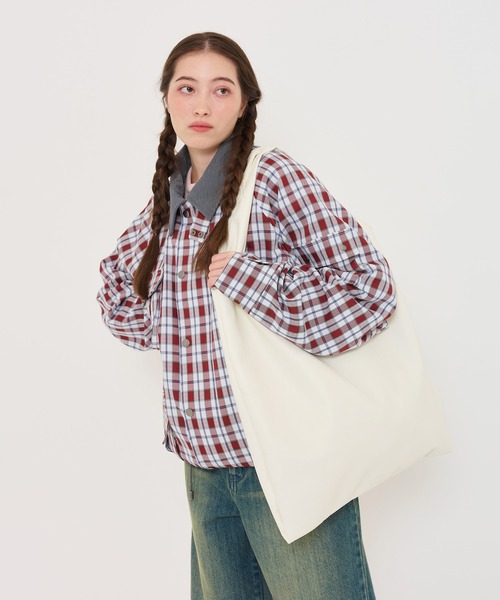 セール】刻印入り マルシェバッグ TINA：JOJUN（トートバッグ