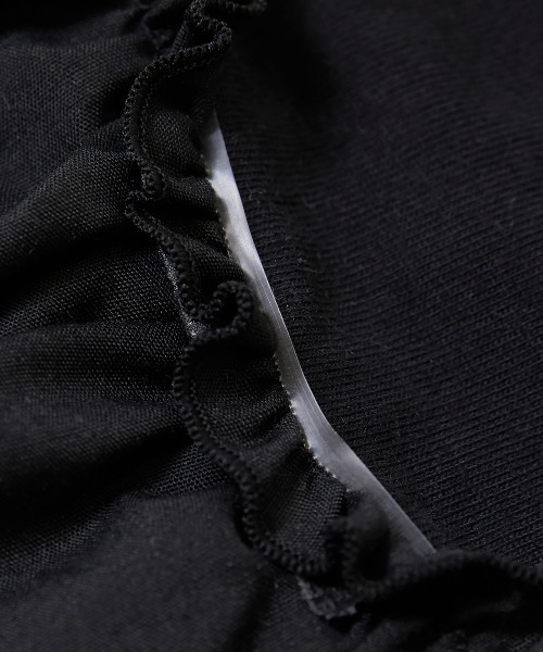 devirock(デビロック)の「異素材切替Aライン半袖チュニック(Tシャツ/カットソー・キッズ・ライトグレー/ブラック/グリーン系その他・110cm/100cm/120cm/130cm/140cm/150cm/160cm)」の18枚目の写真