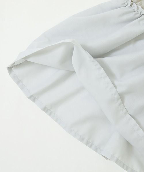 devirock(デビロック)の「異素材切替Aライン半袖チュニック(Tシャツ/カットソー・キッズ・ライトグレー/ブラック/グリーン系その他・110cm/100cm/120cm/130cm/140cm/150cm/160cm)」の19枚目の写真