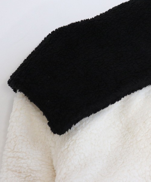 OSYAREVO（オシャレボ）の「スクエアカラー ボアリボン ルームウェア（ルームウェア/パジャマ・レディース・ホワイト/ピンク・FREE）」の21枚目の写真