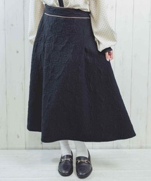 Hamble by Par Avion | フラワーキルティングふうスカート(スカート)