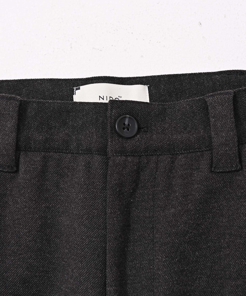 NIDO（ニド）の「ストレッチウールライクパンツ（その他パンツ・メンズ・チャコールグレー/ブラック・MEDIUM/LARGE）」の8枚目の写真