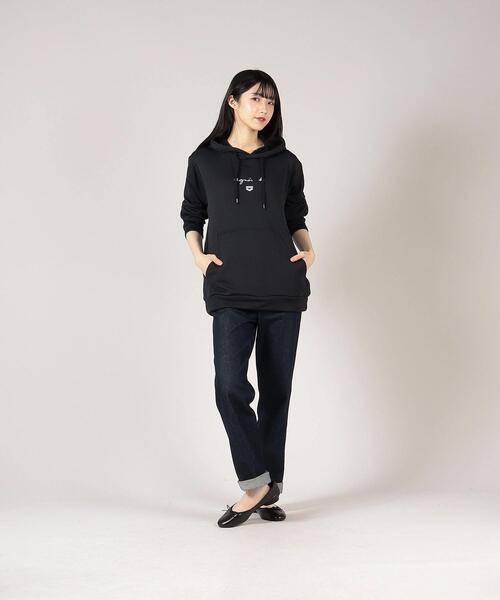 agnes b.(アニエスベー)の「【ユニセックス】JGI7 PARKA ARENA パーカー(パーカー・レディース・ブラック・SMALL/MEDIUM/LARGE/X-LARGE/X-SMALL)」の4枚目の写真