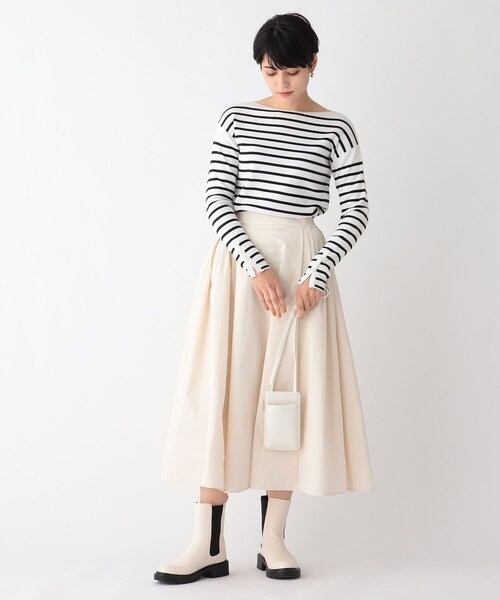 OPAQUE.CLIP（オペークドットクリップ）の「◆スマホウォレットミニショルダーバッグ（ショルダーバッグ・レディース・ホワイト/シルバー/ベージュ系/黄緑系・00）」の5枚目の写真