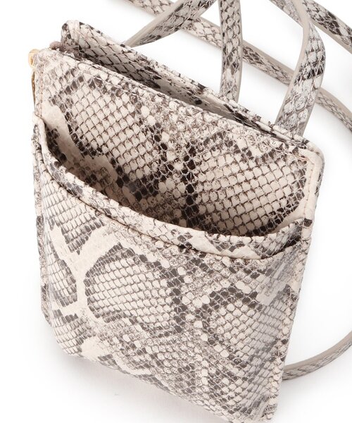 OPAQUE.CLIP（オペークドットクリップ）の「◆スマホウォレットミニショルダーバッグ（ショルダーバッグ・レディース・ホワイト/シルバー/ベージュ系/黄緑系・00）」の16枚目の写真