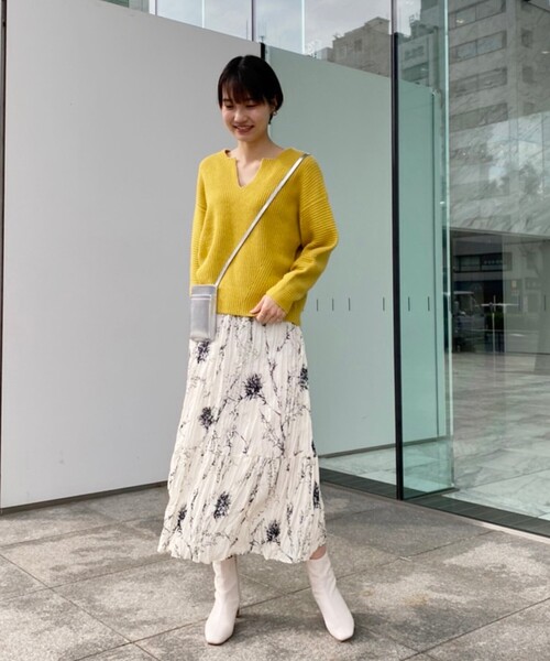 OPAQUE.CLIP（オペークドットクリップ）の「◆スマホウォレットミニショルダーバッグ（ショルダーバッグ・レディース・ホワイト/シルバー/ベージュ系/黄緑系・00）」の22枚目の写真