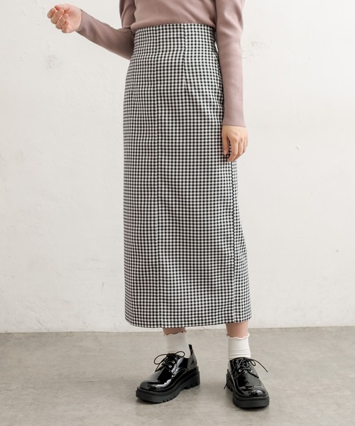 OLIVE des OLIVE（オリーブデオリーブ）の「【WEB限定カラー有】ハイウエストペンシルスカート（スカート・レディース・ブラック/オフホワイト/ミント/ワンウォッシュ・FREE）」の13枚目の写真