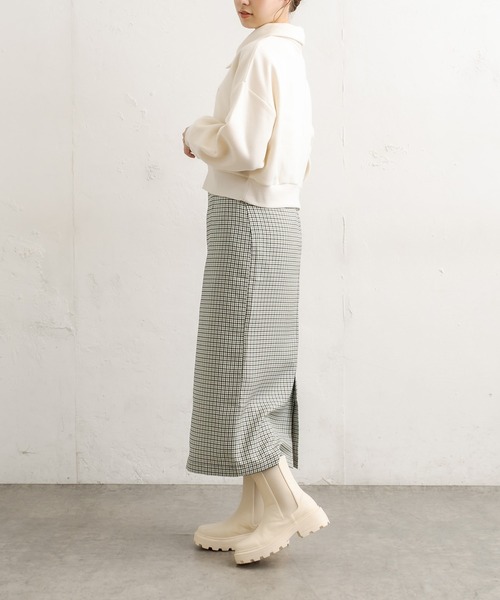 OLIVE des OLIVE（オリーブデオリーブ）の「【WEB限定カラー有】ハイウエストペンシルスカート（スカート・レディース・ブラック/オフホワイト/ミント/ワンウォッシュ・FREE）」の17枚目の写真