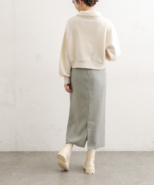 OLIVE des OLIVE（オリーブデオリーブ）の「【WEB限定カラー有】ハイウエストペンシルスカート（スカート・レディース・ブラック/オフホワイト/ミント/ワンウォッシュ・FREE）」の20枚目の写真