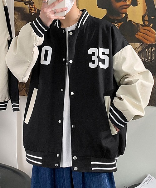 NEW GENTLEMAN（ニュージェントルマン）の「3035 ビッグシルエット スタジャン（スタジャン・メンズ・ブラック/アイボリー・M/L/XL）」の3枚目の写真