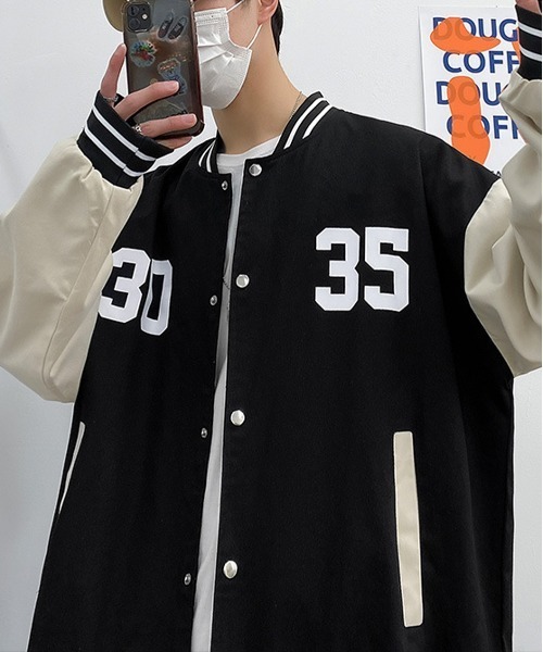 NEW GENTLEMAN（ニュージェントルマン）の「3035 ビッグシルエット スタジャン（スタジャン・メンズ・ブラック/アイボリー・M/L/XL）」の7枚目の写真