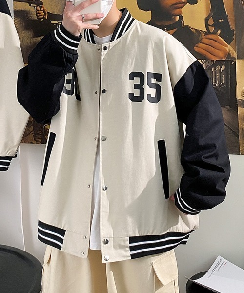 NEW GENTLEMAN（ニュージェントルマン）の「3035 ビッグシルエット スタジャン（スタジャン・メンズ・ブラック/アイボリー・M/L/XL）」の9枚目の写真