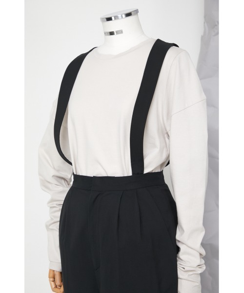 RIM.ARK（リムアーク）の「2way style PT（スラックス・レディース・ライトベージュ/ブラック・36/38）」の8枚目の写真