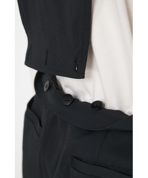 RIM.ARK（リムアーク）の「2way style PT（スラックス・レディース・ライトベージュ/ブラック・36/38）」の3枚目の写真