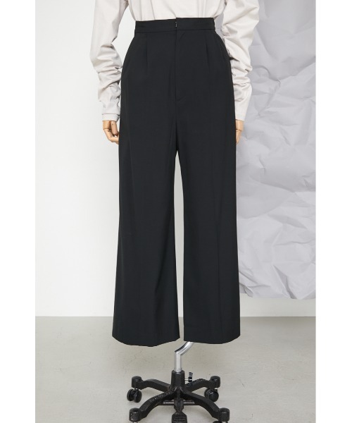 RIM.ARK（リムアーク）の「2way style PT（スラックス・レディース・ライトベージュ/ブラック・36/38）」の5枚目の写真