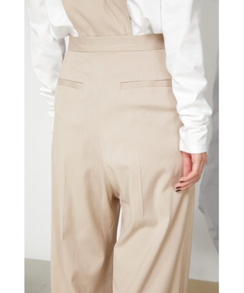 RIM.ARK（リムアーク）の「2way style PT（スラックス・レディース・ライトベージュ/ブラック・36/38）」の4枚目の写真