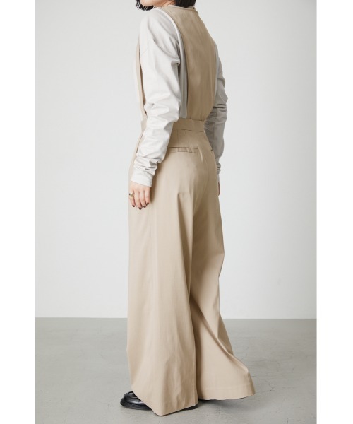 RIM.ARK（リムアーク）の「2way style PT（スラックス・レディース・ライトベージュ/ブラック・36/38）」の20枚目の写真