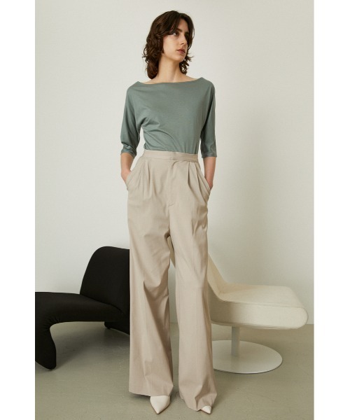 RIM.ARK（リムアーク）の「2way style PT（スラックス・レディース・ライトベージュ/ブラック・36/38）」の21枚目の写真