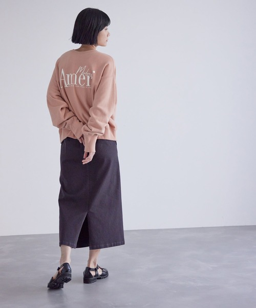 SALON adam et rope'（サロン アダム エ ロペ）の「カツラギストレッチタイトスカート（スカート・レディース・オフホワイト/チャコールグレー・S/M）」の18枚目の写真