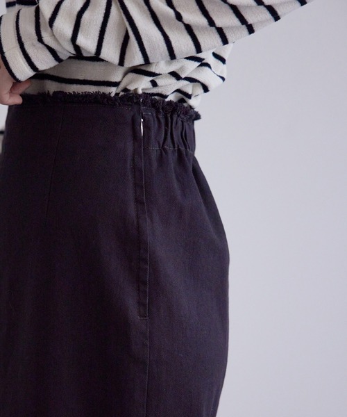 SALON adam et rope'（サロン アダム エ ロペ）の「カツラギストレッチタイトスカート（スカート・レディース・オフホワイト/チャコールグレー・S/M）」の17枚目の写真