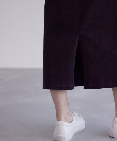 SALON adam et rope'（サロン アダム エ ロペ）の「カツラギストレッチタイトスカート（スカート・レディース・オフホワイト/チャコールグレー・S/M）」の9枚目の写真