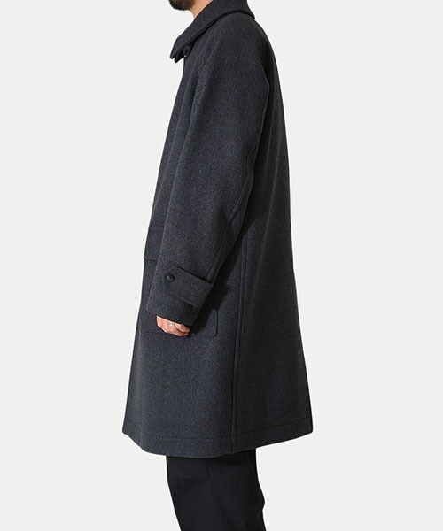Kaptain Sunshine（キャプテン サンシャイン）の「KAPTAIN SUNSHINE / キャプテンサンシャイン：Traveller Coat：KS21FCO01[NOA]（ダウンジャケット/コート・メンズ・グレー・38/36）」の7枚目の写真