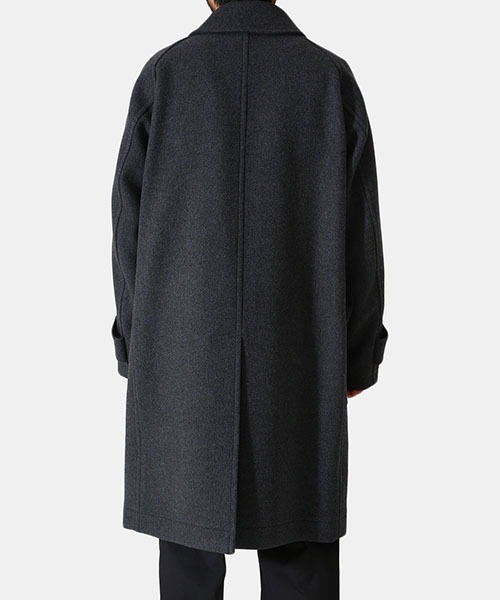 Kaptain Sunshine（キャプテン サンシャイン）の「KAPTAIN SUNSHINE / キャプテンサンシャイン：Traveller Coat：KS21FCO01[NOA]（ダウンジャケット/コート・メンズ・グレー・38/36）」の6枚目の写真