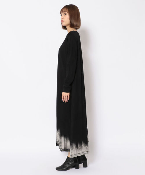 KMRii(ケムリ)の「KMRii/ケムリ/DISCHAGED ASYMMETRY OP/ワンピース(ワンピース・レディース・ブラック・FREE)」の2枚目の写真