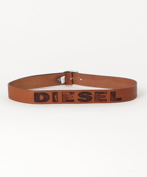 DIESEL（ディーゼル）の「ユニセックス カモフラロゴ カウレザーベルト サステナブル（ベルト・メンズ・ブラック/ライトブラウン/ブラウン・85/90/100/80/95）」の5枚目の写真