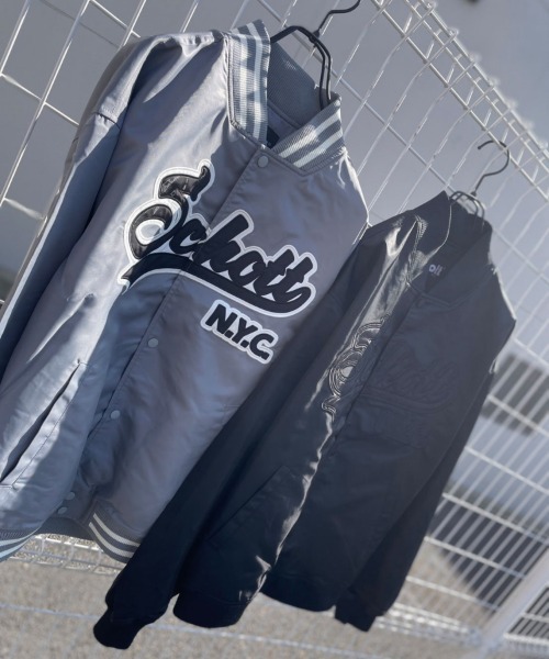 schott（ショット）の「SCHOTT-NYLON VARSITY JACKET/ショット