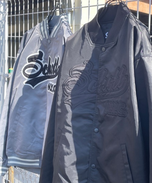 schott（ショット）の「SCHOTT-NYLON VARSITY JACKET/ショット