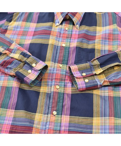 GITMAN BROS.（ギットマンブラザーズ）の「【ヴィンテージ古着】90's Gitman Brothers チェック柄 ボタンダウンシャツ USA製（シャツ/ブラウス・メンズ・その他・LARGE）」の6枚目の写真