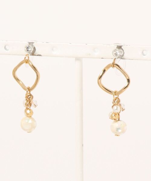 シェルボール樹脂ノンホール イヤリング Three Four Time スリーフォータイム のファッション通販 Zozotown