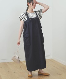 BEAMS HEART | BEAMS HEART / カーゴ サス付 ワンピース(ワンピース)