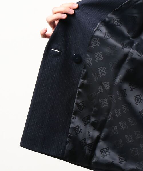 MADEMOISELLE ROPE'(マドモアゼル ロペ)の「【JUST FEMAIL】ニットベスト(その他アウター・レディース・ネイビー・FREE)」の4枚目の写真