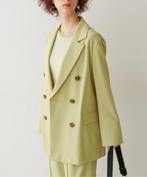 FREE'S MART | ◆麻調合繊ダブルブレストジャケット(テーラードジャケット)