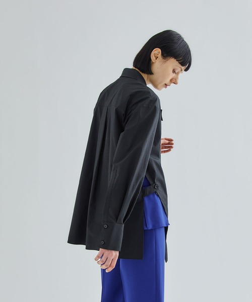 【値下げ】UNITED TOKYO アシメレイヤードシャツ サマーウール レイヤードシャツ(1 OFF WHITE): : メンズ｜UNITED TOKYO